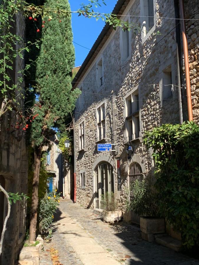 Le Castelas Aigueze Exterior foto
